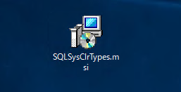 SQLSysClrTypes.msi