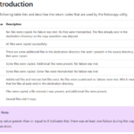 Return codes that are used by the Robocopy utility in Windows Server 2008 or Windows Server 2008 R2